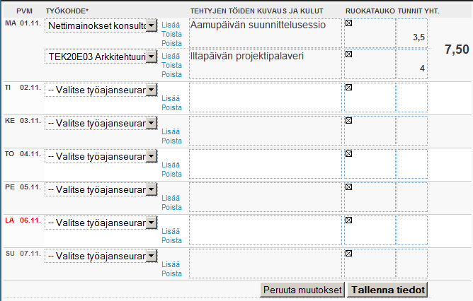 Esimerkkiraportti